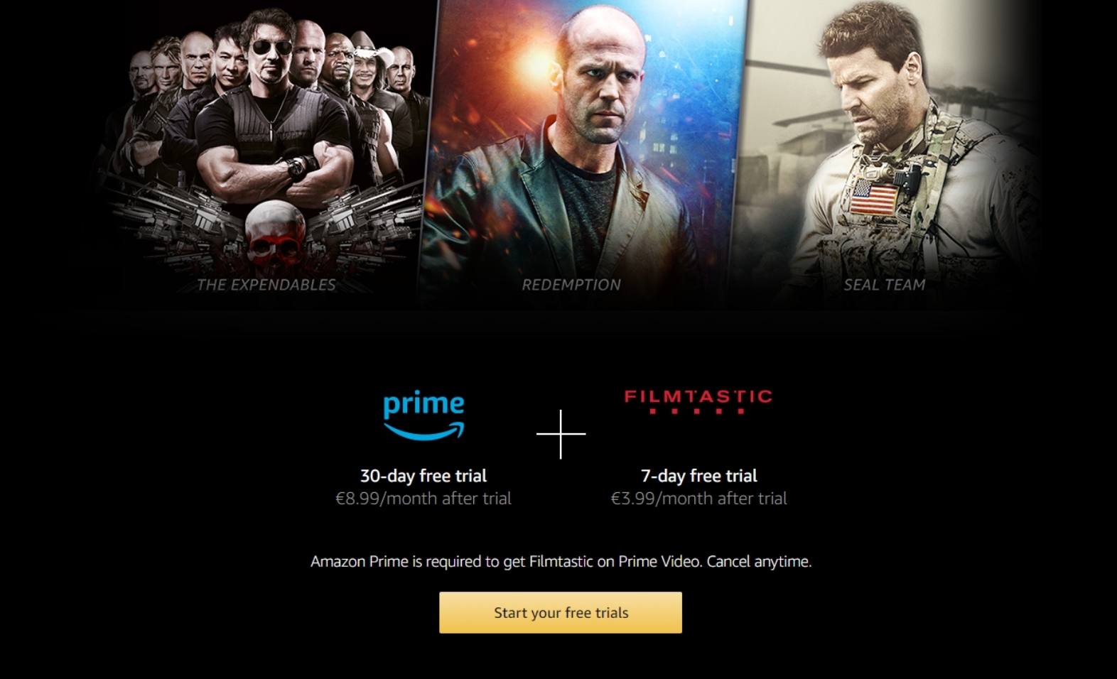 Amazon - Prime Video Filmtastic (Germany)