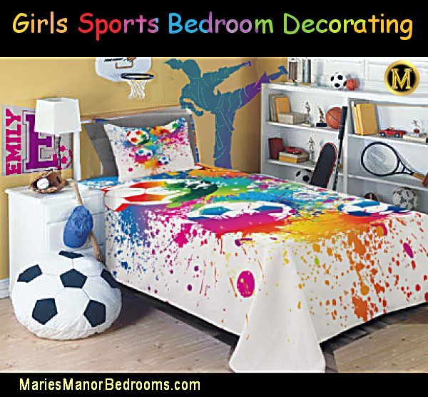 girls sports bedroom decorating girls sports bedroom decor girls sports room ideas girls sports bedding