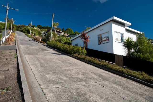 Крутая улица Болдуин-стрит (Новая Зеландия)