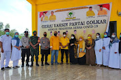 DPD II Golkar Aceh Singkil Gelar Vaksinasi Covid-19