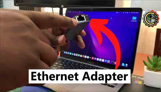 كيفية توصيل وتفعيل الانترنت بواسطة كابل إيثرنت بجهاز ماك بوك How to activate Ethernet in Macbook