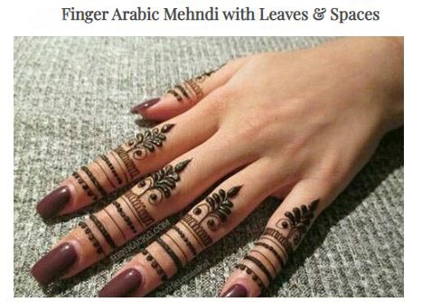 Ladies Mehndi Design: 20+ Best Arabic Mehndi Designs For Ladies