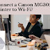  How do I connect a Canon MG3050 printer to Wi-Fi?