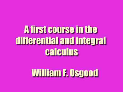 A first course in the differential and integral calculus