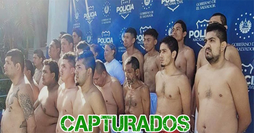 El Salvador: Capturan a 21 pandilleros  que delinquían en los municipios de Soyapango, Ilopango y San Martín