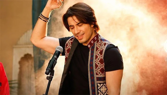 A picture of Pakistani singer, Ali Zafar.