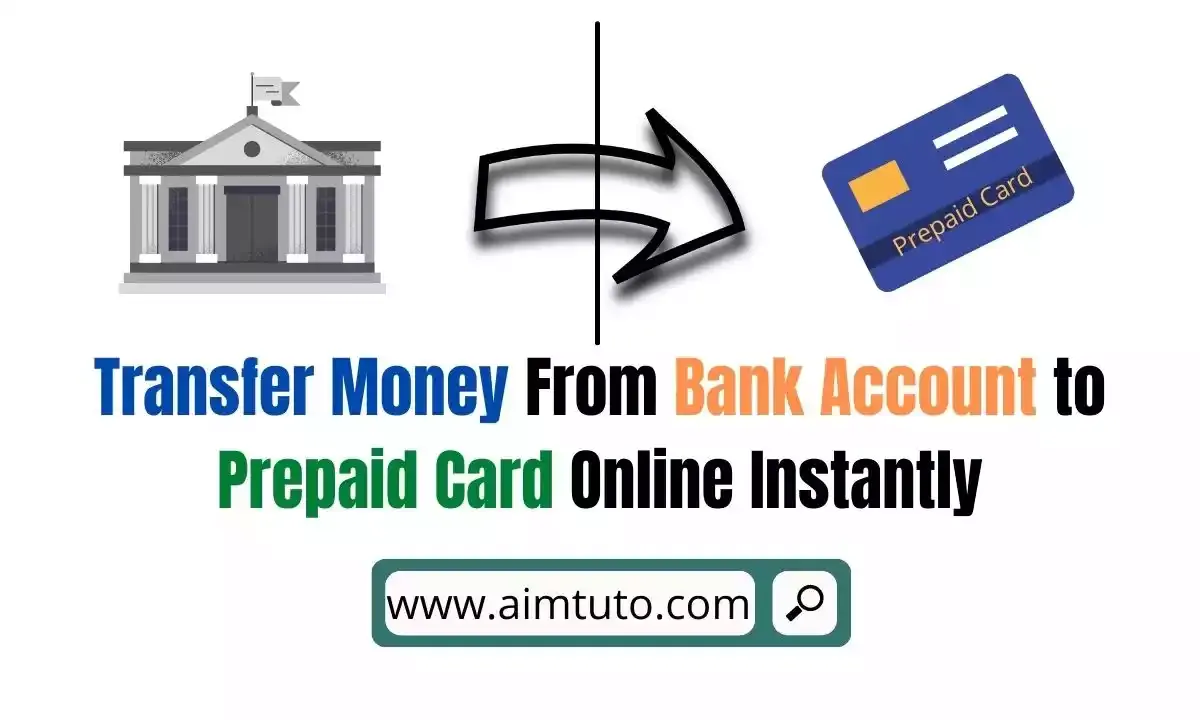 transfer money from bank account to prepaid card online instantly