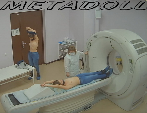 Naked girls on computed tomography - IP Cam (CT scan 01)