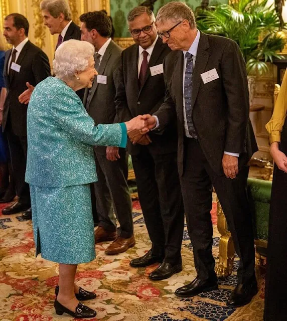 Queen Elizabeth, The Prince of Wales, The Duke of Cambridge, The Duke and Duchess of Gloucester and Prince Michael of Kent