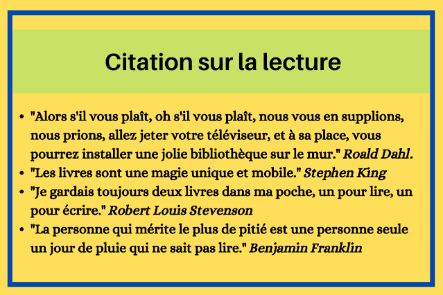 15 Citation Sur La Lecture