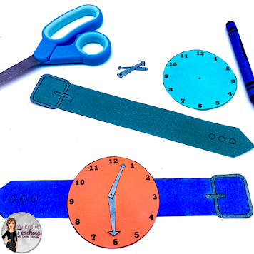 Using fun hands on activities like a telling time craftivity watch craft are great ways to cement learning and keep your students feeling engaged and excited about telling time.