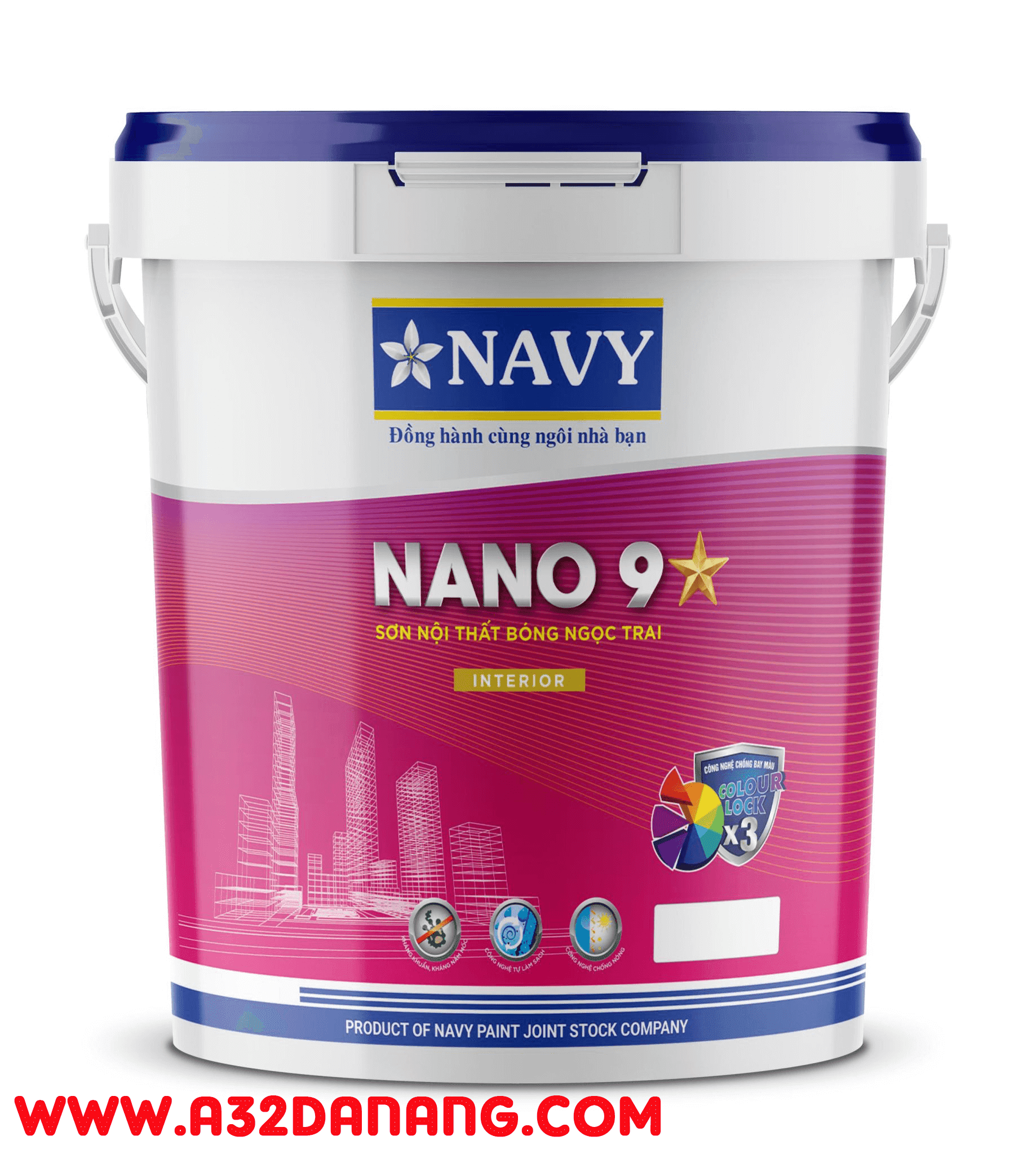 sơn navy - nano 9*