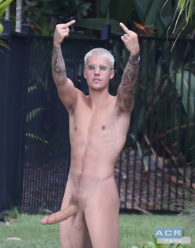 Justin Bieber Edit Nude