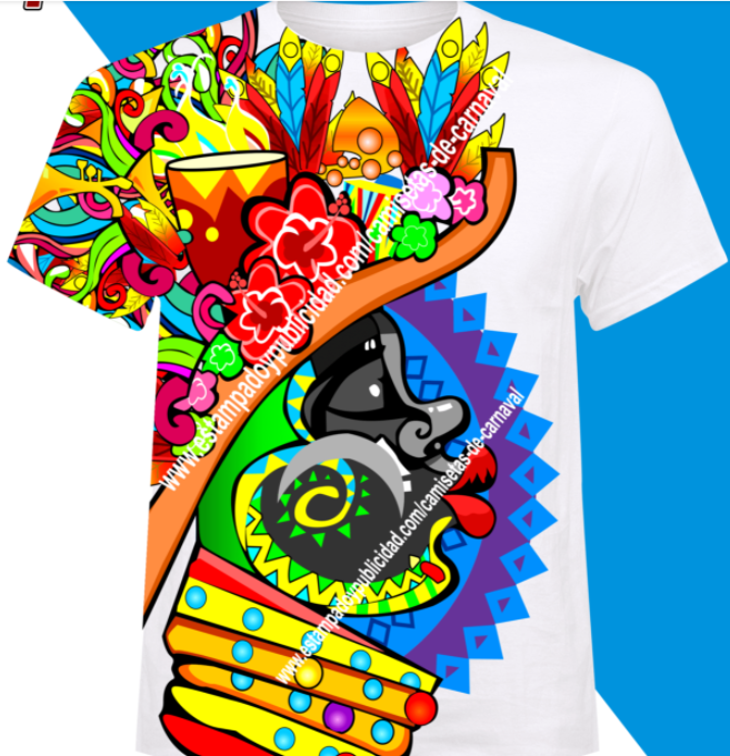 Camiseta Designs Carnaval 2022-23