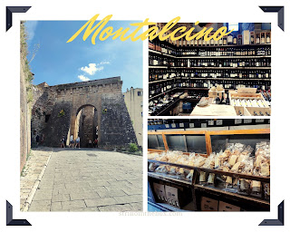 Montalcino itinerario