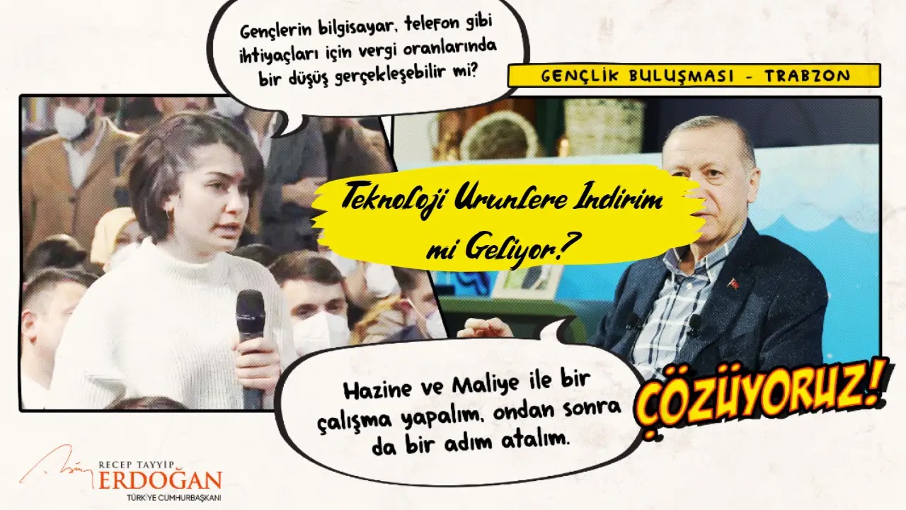 Cumhurbaşkanından Açıklama: Teknoloji Ürünlere İndirim mi Geliyor?