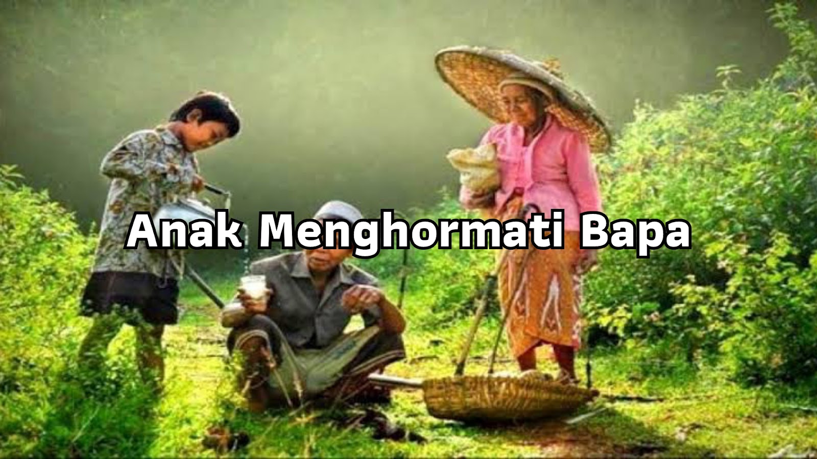 Anak Menghormati Bapa