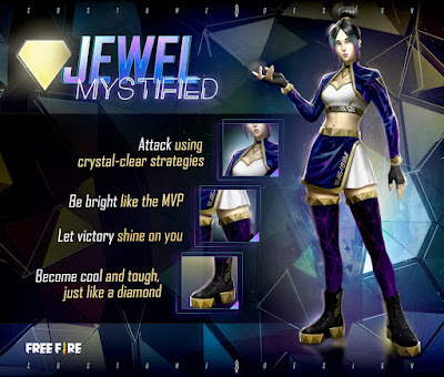 Free Fire - Jewel Mystified bundle