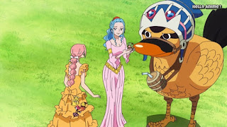 ワンピースアニメ 世界会議編 884話 ビビ レオ | ONE PIECE Levely Arc レヴェリー