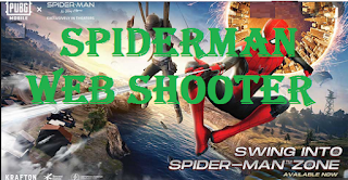 Spiderman Web Shooter || How to use Spiderman Web Shooter in BGMI and PUBG Mobile?