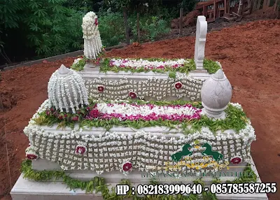 DAFTAR HARGA 20 JENIS KIJINGAN MAKAM MARMER GRANITE TERLARIS BERIKUT NISAN NYA