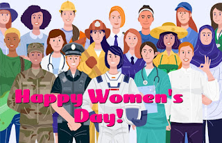 Happy Women's Day greeting cards- Women in all kinds of professions