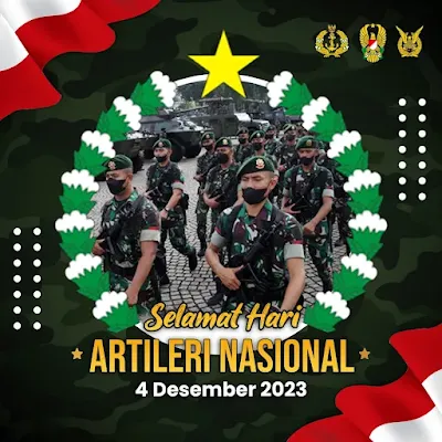 download twibbon hari artileri nasional tahun 2023