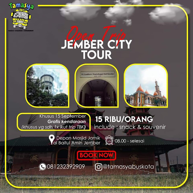 angkutan wisata jember