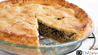 How To Cook Canadian Tourtiere Pie with Meat Filling