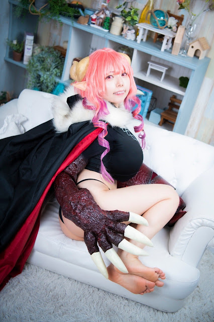 Confira um Cosplay fiel da Ilulu de Dragon Maid