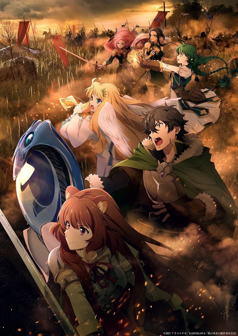 Novo Comercial da Segunda Temporada de Tate no Yuusha no Nariagari é estrelado por Raphtalia