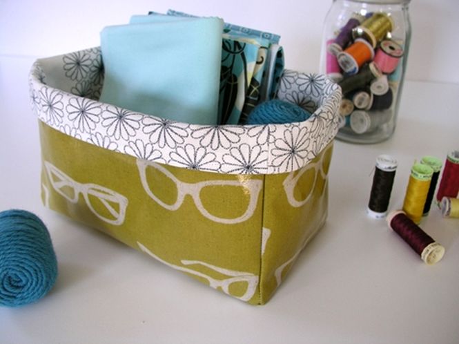 Fabric Storage Bin/Basket Tutorial