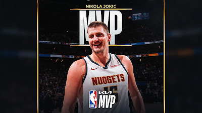 NBA: Exhibición de Nikola Jokic Al Ser Elegido MVP Por Tercera Vez