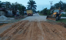 Jalan Rusak di Simpang SP4 Setuntung Sudah Diperbaiki PT KSP