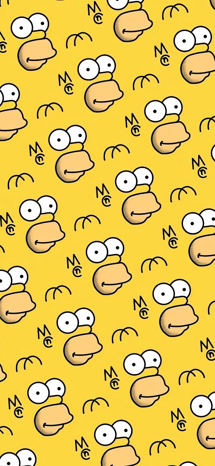 HOMER PATTERN HD WALLPAPER