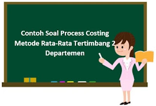 Contoh Soal Process Costing Metode Rata-Rata Tertimbang 2 Departemen