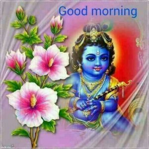 Lord Krishna Good Morning