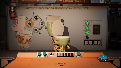 Aperture Desk Job game screenshot