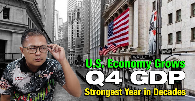 U.S. Economy Grows as Fourth-Quarter GDP Shows Strongest Year in Decades