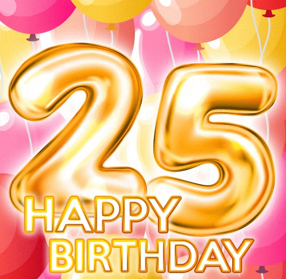 Geburtstagswünsche für 25 Jährige - Glückwünsche zum 25. Geburtstag