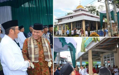 Wako Hendri Septa Resmikan Masjid Al Muhajirin Perumahan Sinar Limau Manis Permai