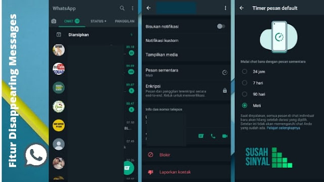 Cara Mengaktifkan Fitur Disappearing Messages di WhatsApp