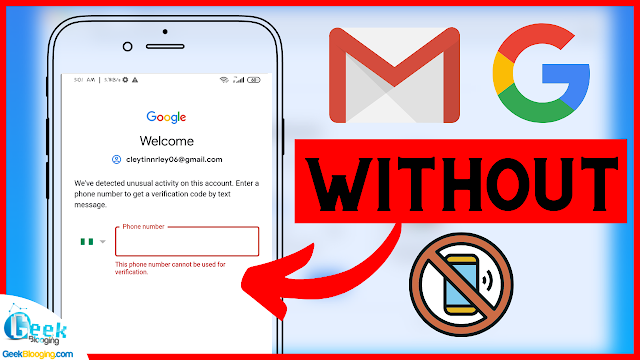 How to Create Google/Gmail Account without Phone Number Verification
