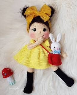 PATRON GRATIS MUÑECA AMIGURUMI 49203 👩