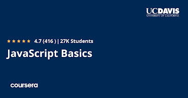 best free Coursera course to learn JavaScript