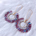 Crystal beads earrings