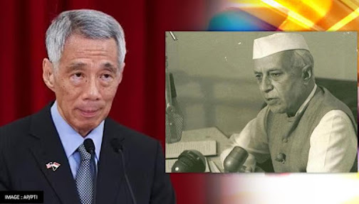 Govt objects to ‘Nehru’s India’ comment by Singapore PM
