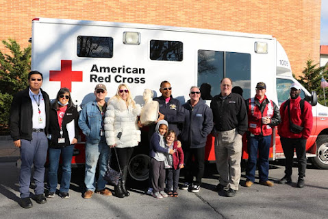 Red Cross Volunteers together for the anniversary of Superstorm Sandy