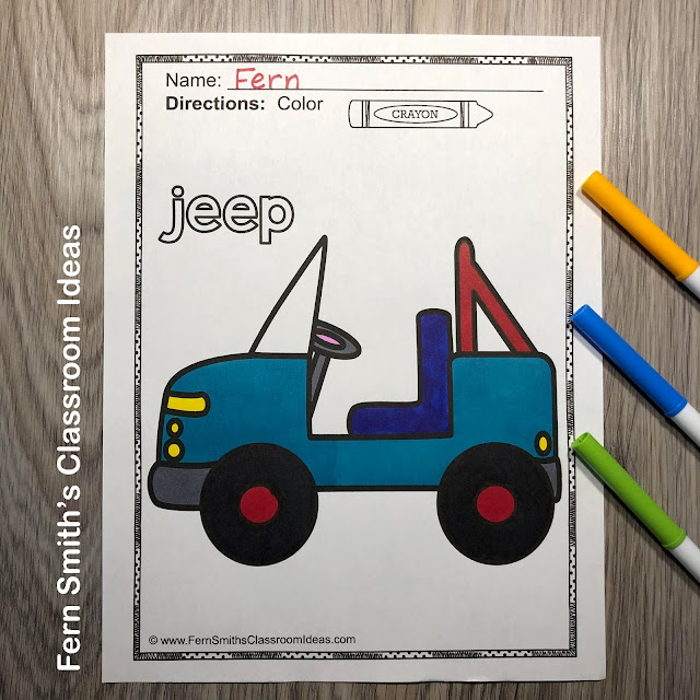 Grab These Long Vowels and Short Vowels Coloring Book Pages for Your Classroom to Use TODAY!