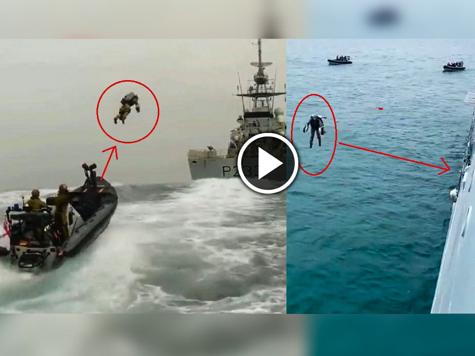 Soldier flew from One Ship to another Ship in just few seconds